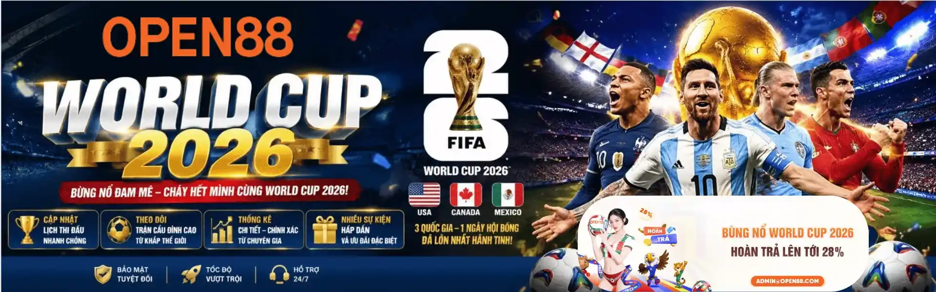 banner worldcup open88
