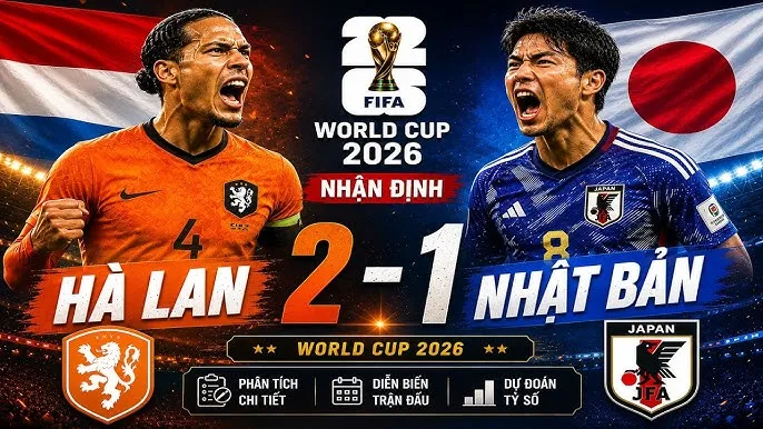 nhật bản vs hà lan
